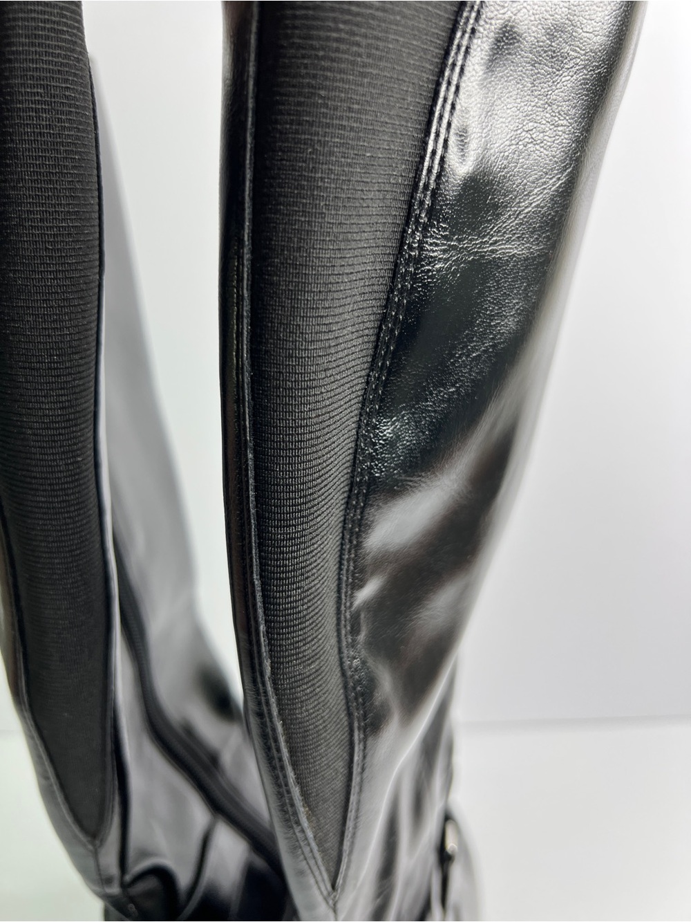 LifeStride Marta Black Knee High Riding Boots Soft System Size 10M No Box - Picture 6 of 10